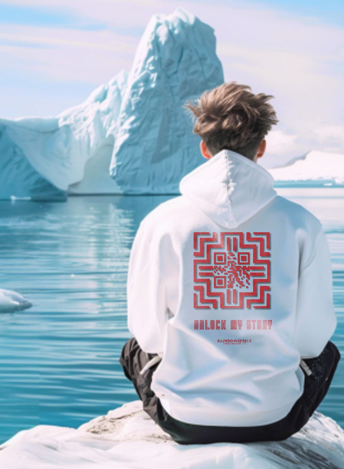 Wear Your Story, In Style More Than Meets the Eye Scan to Connect Rainbow Rebels, where Style meets Smart! Cool Streetwear,