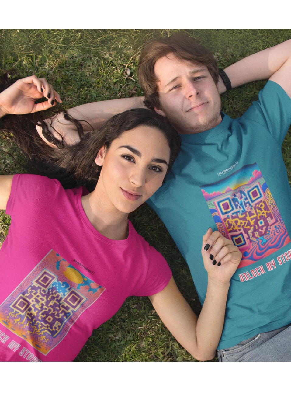 Keith Haring Collection (Apparel) - Exclusive Single Edition.<br> Be Scanned, Make Friends!