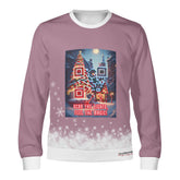 Feel the Magic, links to Christmas Gifts Bubble Shooter game - (Unisex) Ugly Christmas Sweater with a Twist