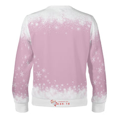 Feel the Magic, links to Christmas Gifts Bubble Shooter game - (Unisex) Ugly Christmas Sweater with a Twist