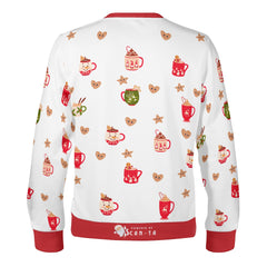 Gingerbread Man - (Unisex) Ugly Christmas Sweater with a Twist: Every scan = a new Xmas surprise!