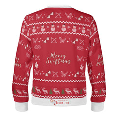 Shake It Off, It’s Swiftmas Time, QR links to Taylor Swift theme - (Unisex) Christmas Sweater with a Twist
