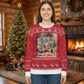 Meowy Christmas - (Unisex) Ugly Christmas Sweater with a Twist: Every scan = a new Xmas surprise!