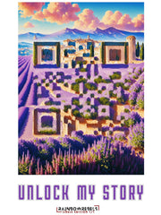 La Provence - Exclusive Single Edition. Premium Unisex Crewneck T-shirt with unique QR code