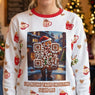 Gingerbread Man - (Unisex) Ugly Christmas Sweater with a Twist: Every scan = a new Xmas surprise!