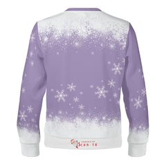 Rudolph’s Secret Ride, links to an Augmented Reality view: can you spot Santa in the Sky? - (Unisex) Ugly Christmas Sweater with a Twist